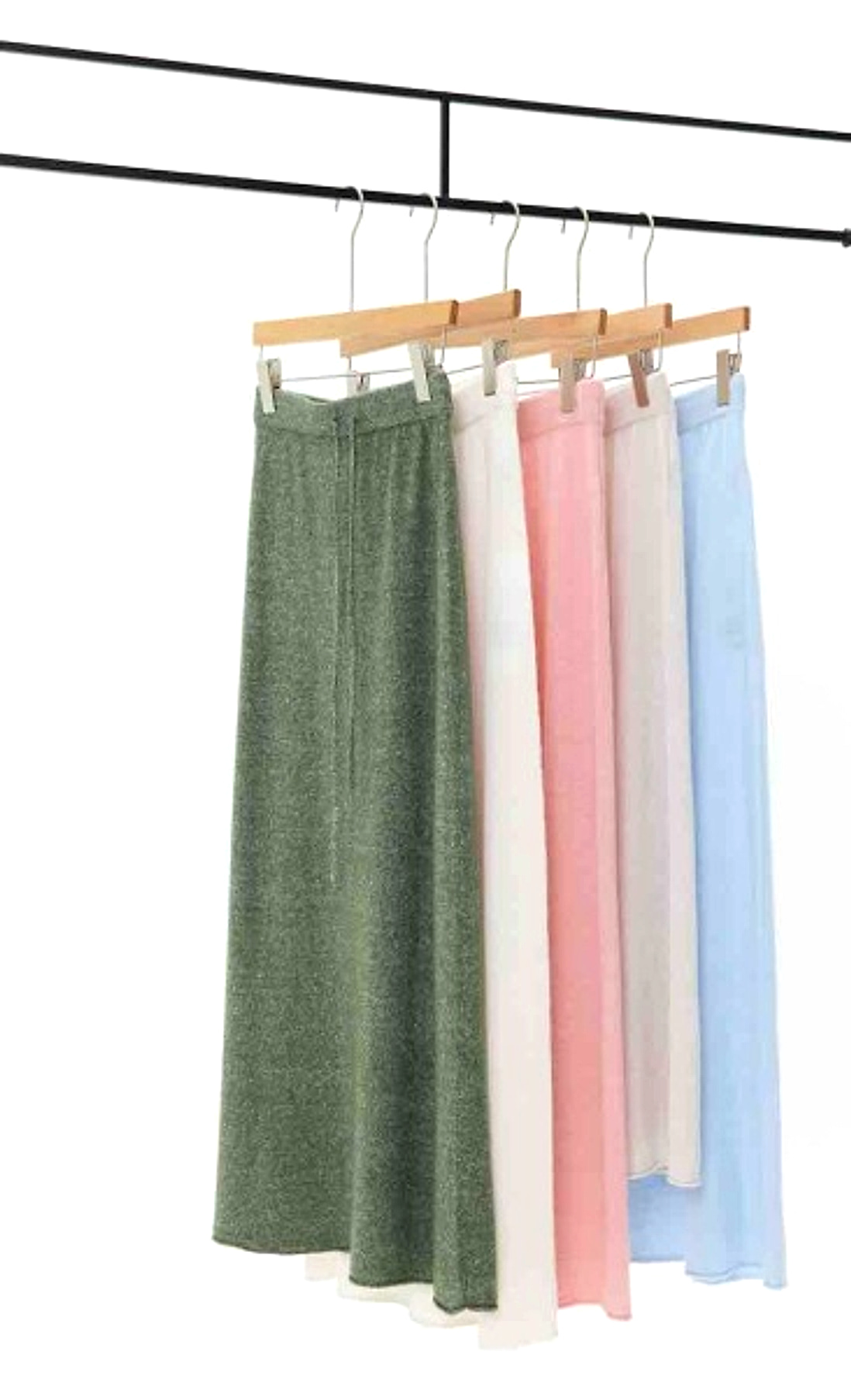 A-Line Knit Skirt
