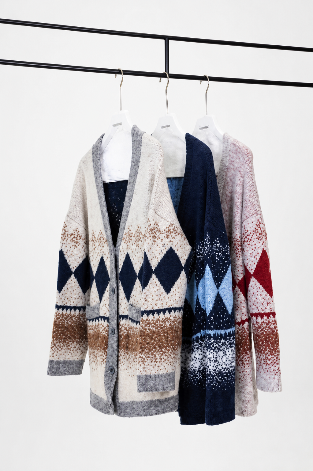 Fair Isle Jacquard Cardigan