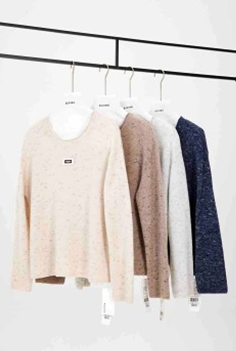 Mélange Crewneck Pullover