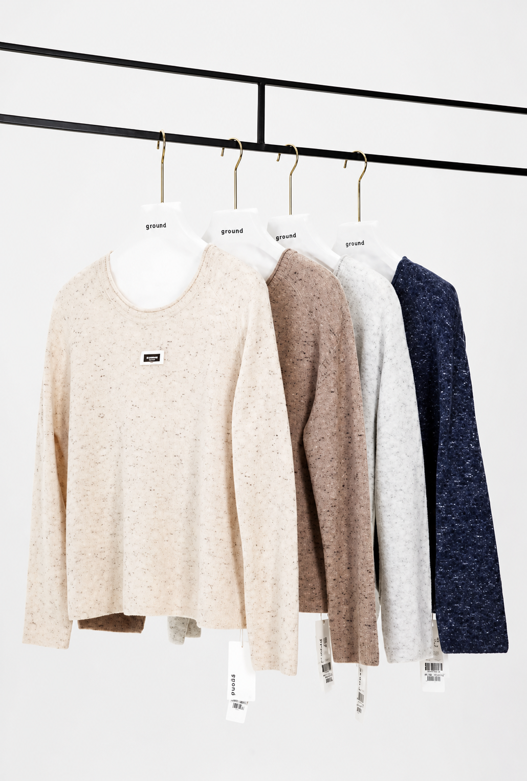 Mélange Crewneck Pullover