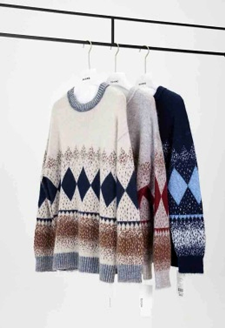 Oversized Fair Isle Pullover