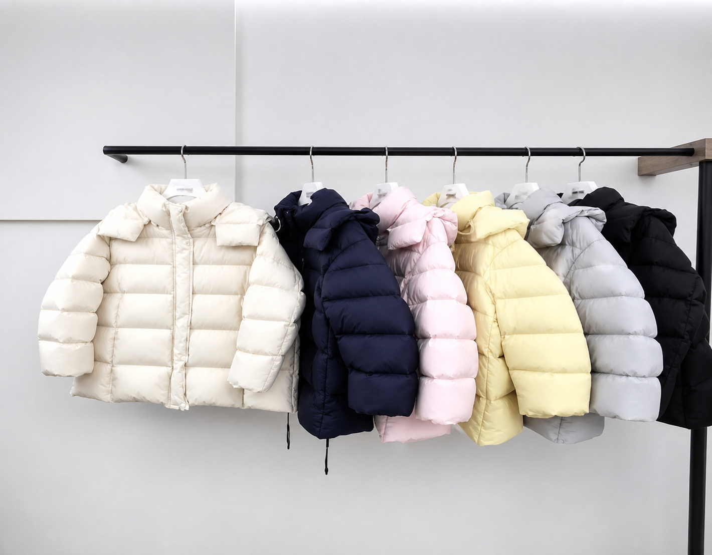 Mid-Length Goose Down Jacket