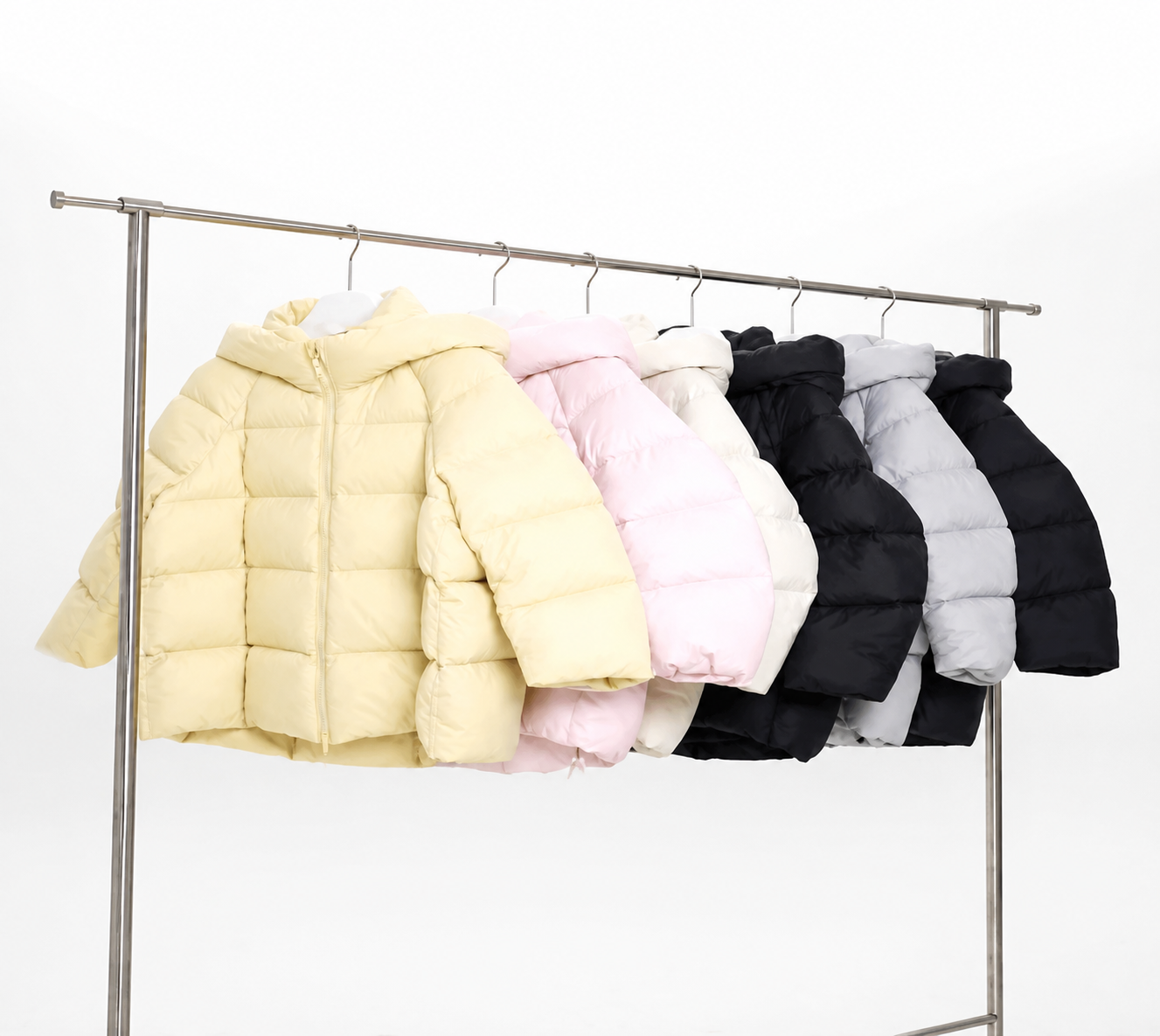 Mid-Length Goose Down Jacket