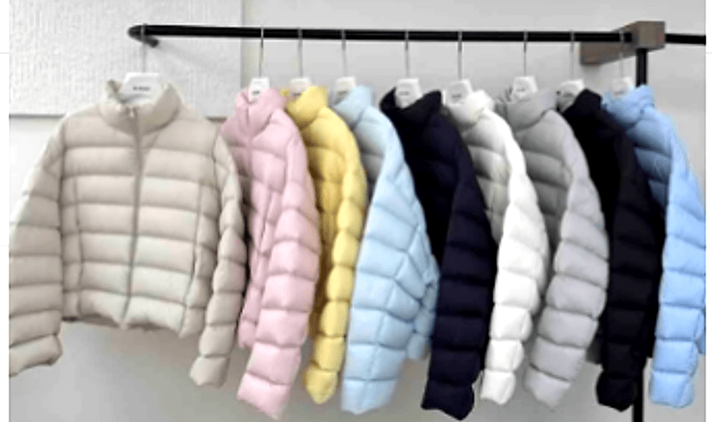 Lightweight Quilted Goose Down Jacket